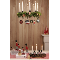Taper Candle Holders Centerpieces for Christmas